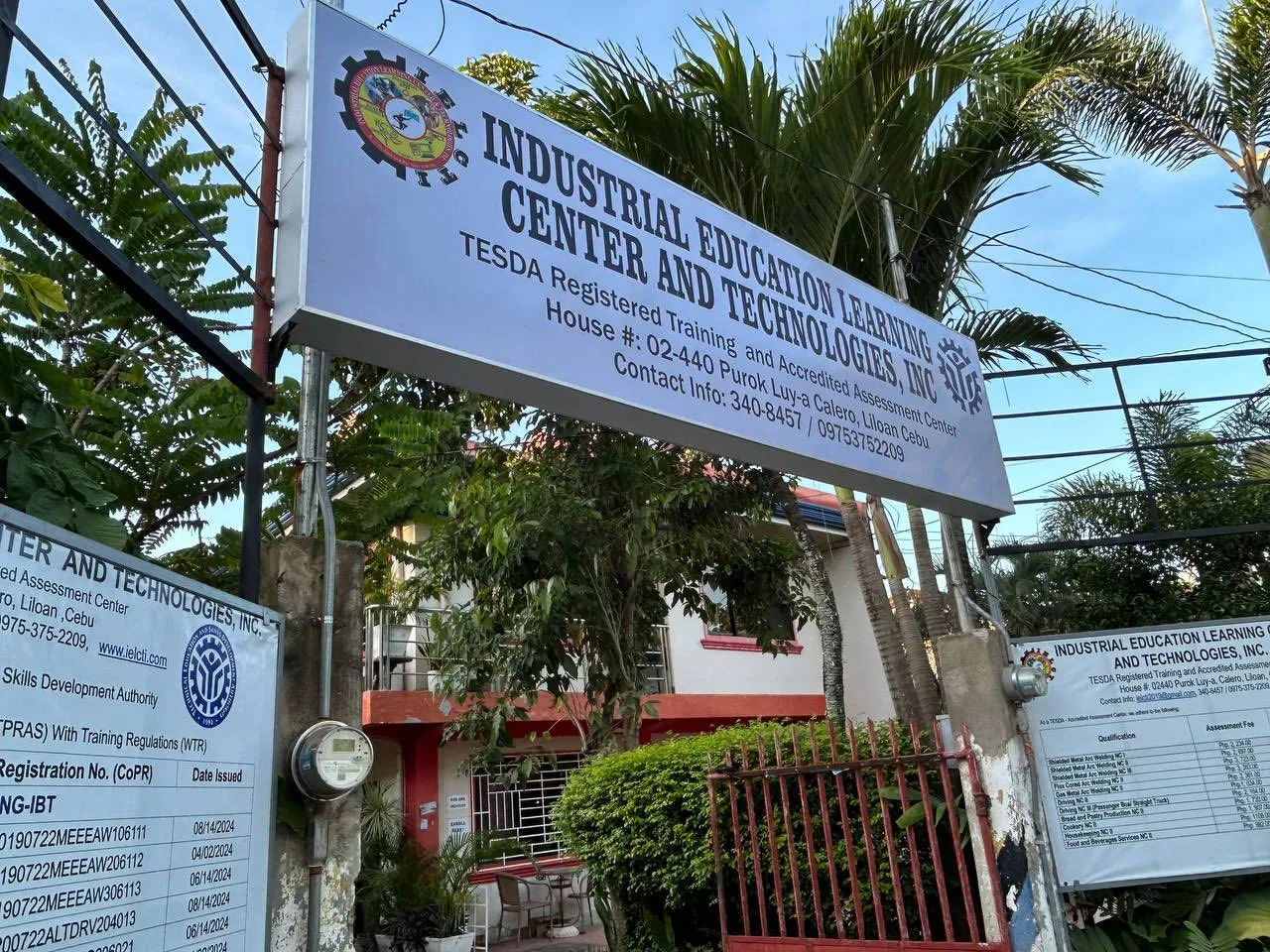 Industrial Education panaflex signage in Cebu