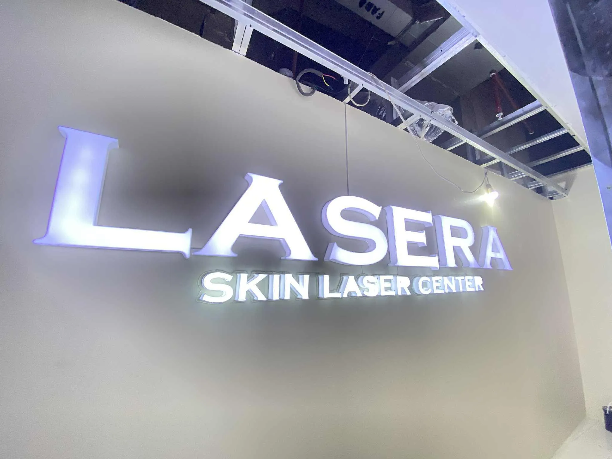 Lasera acrylic build-up signage project in Cebu