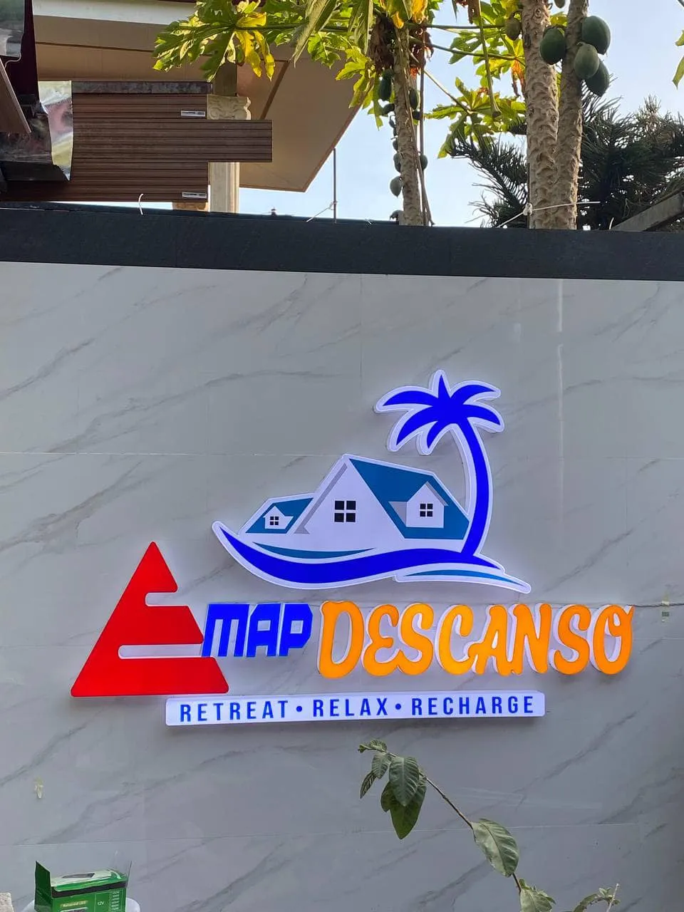 Wall signage in Cebu
