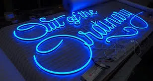 Custom LED neon signage project in Cebu